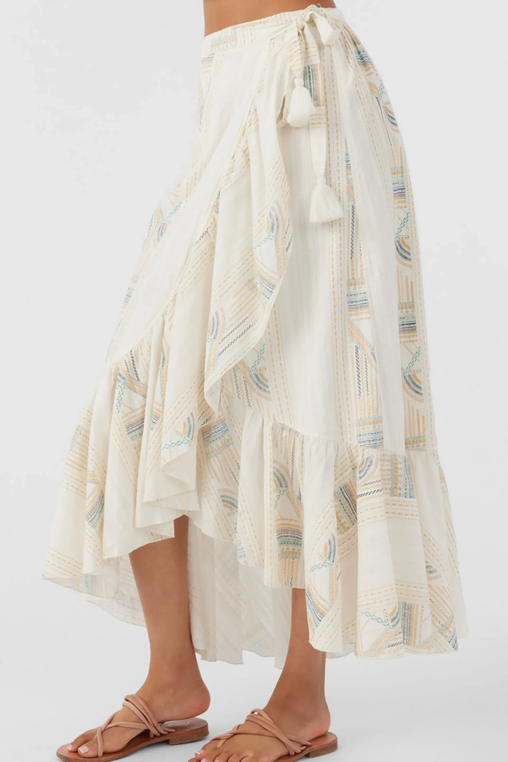 Women O’Neill Bottoms<ADILAH HIGH-LOW WRAP SKIRT