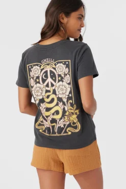 Women O’Neill Graphic Tees & Tanks<ADORNED TEE
