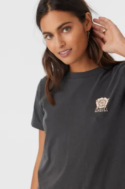 Women O’Neill Graphic Tees & Tanks<ADORNED TEE