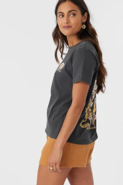 Women O’Neill Graphic Tees & Tanks<ADORNED TEE