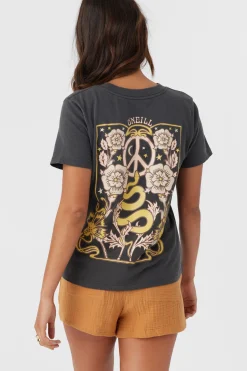Women O’Neill Graphic Tees & Tanks<ADORNED TEE