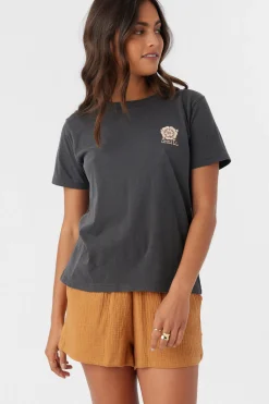 Women O’Neill Graphic Tees & Tanks<ADORNED TEE