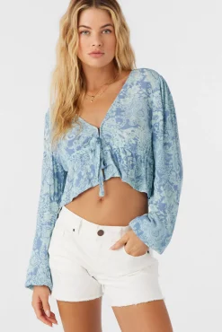 Women O’Neill Tops<ALENA CROP TOP