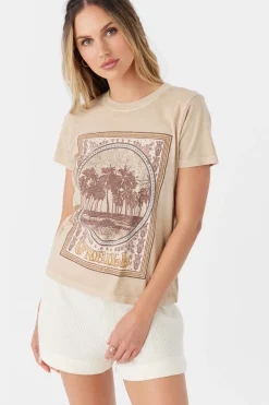 Women O’Neill Graphic Tees & Tanks<ALL DAY TEE