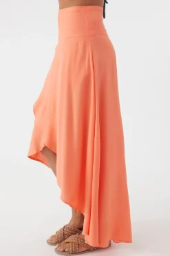 Women O’Neill Bottoms<AMBROSIO HIGH-LOW MAXI SKIRT