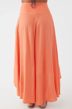 Women O’Neill Bottoms<AMBROSIO HIGH-LOW MAXI SKIRT