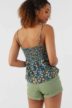 Women O’Neill Tops<ASTORIA LAYLA FLORAL TANK TOP
