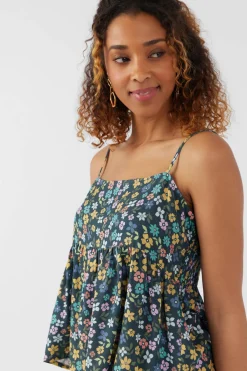 Women O’Neill Tops<ASTORIA LAYLA FLORAL TANK TOP