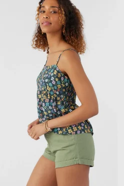 Women O’Neill Tops<ASTORIA LAYLA FLORAL TANK TOP