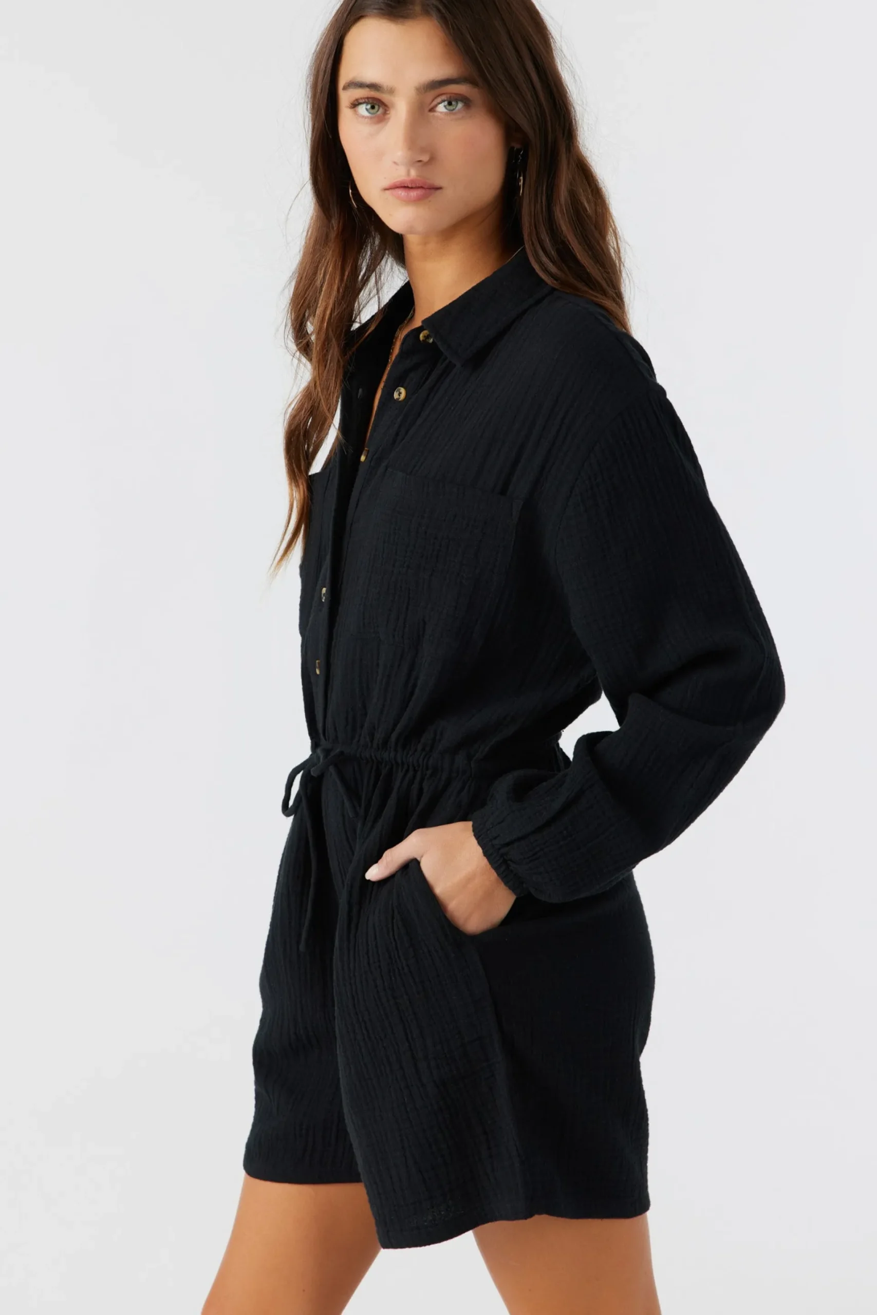 Women O’Neill Jumpsuits & Rompers<AVALA COTTON CRINKLE DOUBLE GAUZE ROMPER