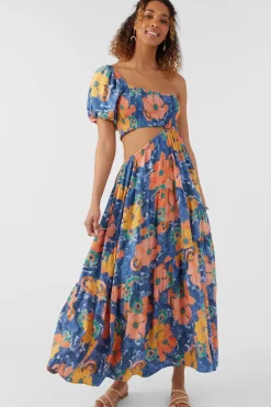 Women O’Neill Dresses<AYA JADIA FLORAL MAXI DRESS