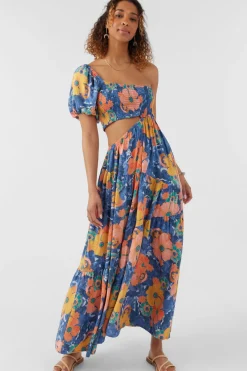 Women O’Neill Dresses<AYA JADIA FLORAL MAXI DRESS