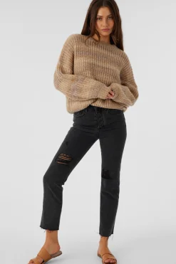 Women O’Neill Sweaters, Hoodies & Fleece<BAYOU OMBRE SLOUCHY SWEATER