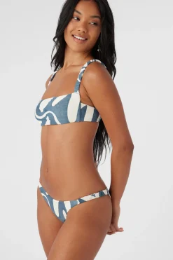 Women O’Neill Bralette|Bikini Tops<BEACH HUT GEO BUNDORAN BRALETTE TOP