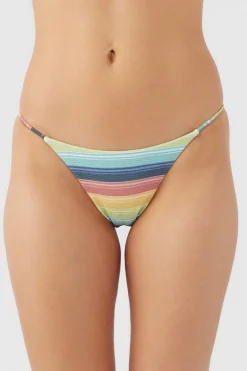 Women O’Neill Medium|Bikini Bottoms<BEACHBOUND STRIPE REDONDO CLASSIC BOTTOMS