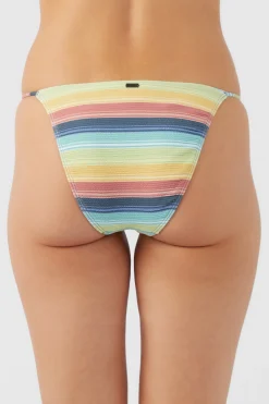 Women O’Neill Medium|Bikini Bottoms<BEACHBOUND STRIPE REDONDO CLASSIC BOTTOMS