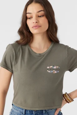 Women O’Neill Graphic Tees & Tanks<BOTANIC TEE