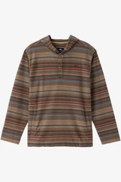Kids/BOY O’Neill Pullovers<BOY'S BAVARO STRIPE PONCHO PULLOVER FLEECE