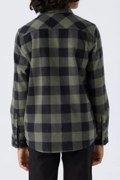 Kids/BOY O’Neill Tops<BOY'S GLACIER PLAID SUPERFLEECE SHIRT