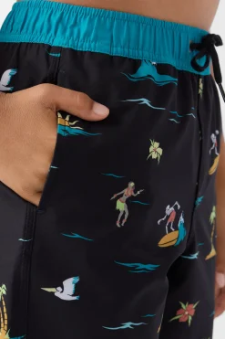 Kids/BOY O’Neill Boardshorts<BOY'S HERMOSA ELASTIC WAIST 16" SWIM TRUNKS