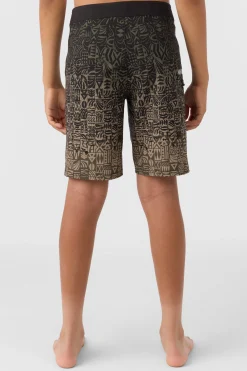 Kids/BOY O’Neill Boardshorts<BOY'S HYPERFREAK HEAT HAWAII 17" BOARDSHORTS