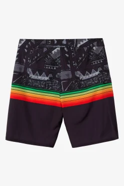 Kids/BOY O’Neill Boardshorts<BOY'S HYPERFREAK HEAT HAWAII 17" BOARDSHORTS