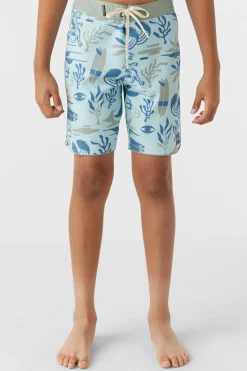 Kids/BOY O’Neill Boardshorts<BOY'S HYPERFREAK MYSTO SCALLOP 16" BOARDSHORTS
