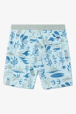 Kids/BOY O’Neill Boardshorts<BOY'S HYPERFREAK MYSTO SCALLOP 16" BOARDSHORTS
