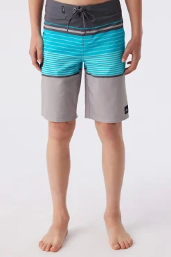 Kids/BOY O’Neill Boardshorts<BOY'S LENNOX STRIPE 18" BOARDSHORTS
