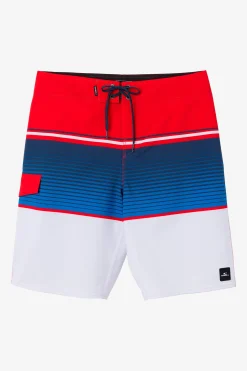 Kids/BOY O’Neill Boardshorts<BOY'S LENNOX STRIPE 18" BOARDSHORTS