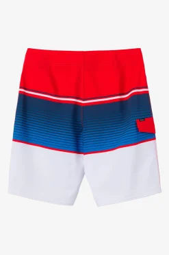Kids/BOY O’Neill Boardshorts<BOY'S LENNOX STRIPE 18" BOARDSHORTS