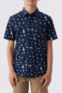 Kids/BOY O’Neill Tops<BOY'S QUIVER STRETCH SHIRT