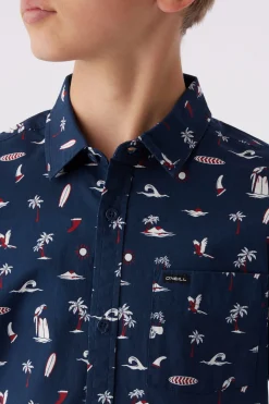 Kids/BOY O’Neill Tops<BOY'S QUIVER STRETCH SHIRT