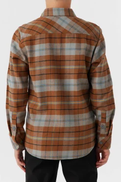 Kids/BOY O’Neill Tops<BOY'S REDMOND PLAID STRETCH FLANNEL