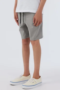 Kids/BOY O’Neill Bottoms<BOY'S RESERVE ELASTIC WAIST 16" HYBRID SHORTS