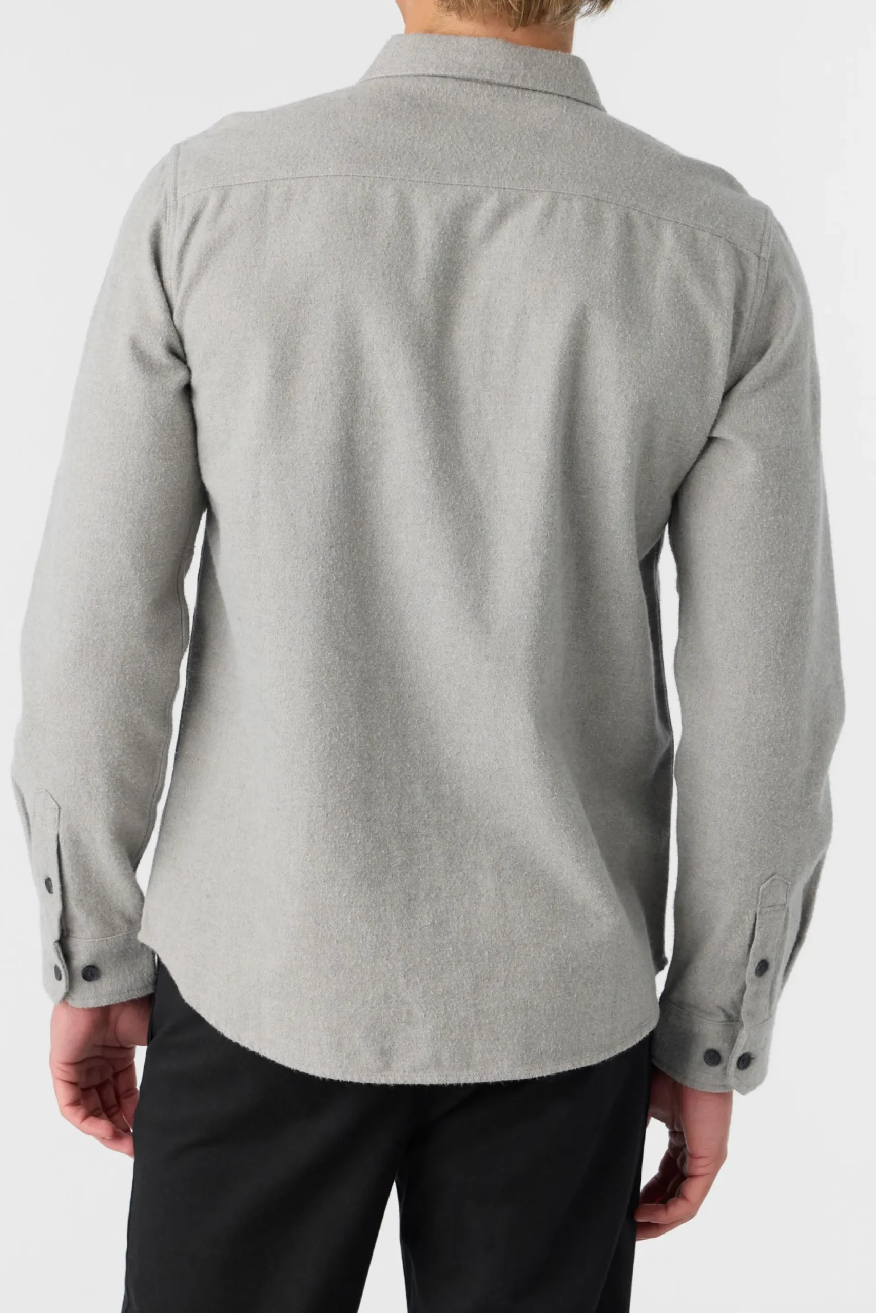 O’Neill Shirts & Flannels<BREAKWATER SOLID FLANNEL STANDARD FIT SHIRT