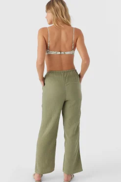 Women O’Neill Cover-Ups|Bottoms<BRENDA CRINKLE DOUBLE GAUZE BEACH PANTS