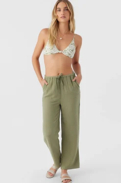 Women O’Neill Cover-Ups|Bottoms<BRENDA CRINKLE DOUBLE GAUZE BEACH PANTS