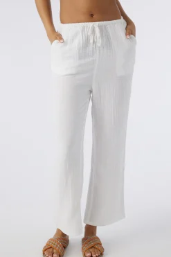 Women O’Neill Cover-Ups<BRENDA CRINKLE DOUBLE GAUZE BEACH PANTS
