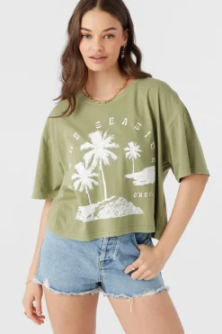 Women O’Neill Graphic Tees & Tanks<BY THE SEASIDE TEE