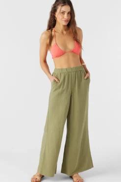 Women O’Neill Bottoms<CARALEE DOUBLE GAUZE PANTS
