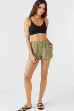 Women O’Neill Bottoms<CARALEE DOUBLE GAUZE SHORTS