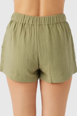 Women O’Neill Bottoms<CARALEE DOUBLE GAUZE SHORTS