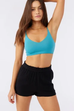 Women O’Neill Cover-Ups|Bottoms<CARLA CRINKLE DOUBLE GAUZE BEACH SHORTS