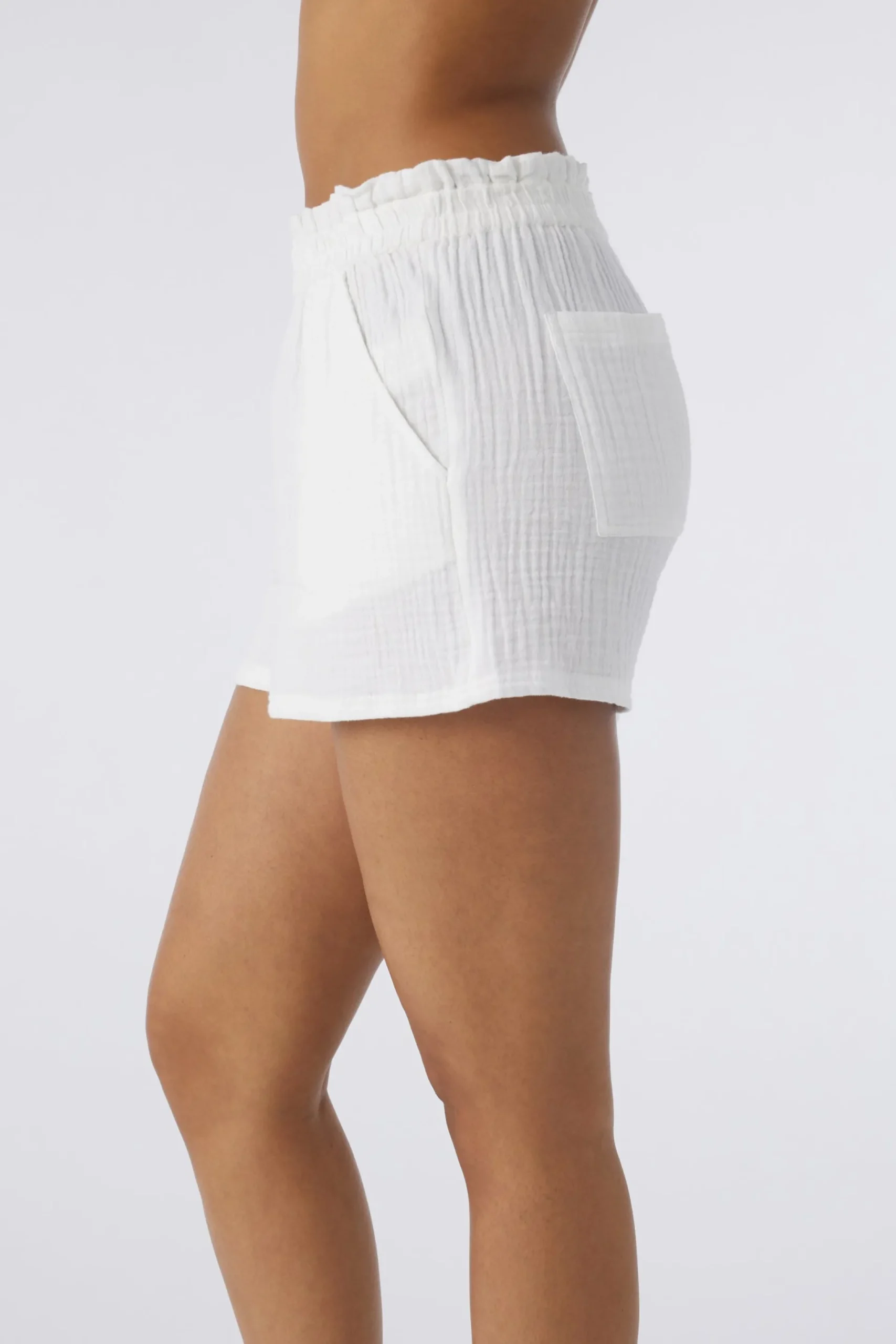 Women O’Neill Cover-Ups<CARLA CRINKLE DOUBLE GAUZE BEACH SHORTS