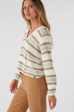 Women O’Neill Sweaters, Hoodies & Fleece<CATAMARAN V-NECK HOODED SWEATER