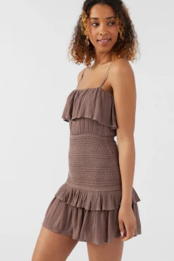 Women O’Neill Dresses<CONSTANCE SMOCKED DRESS