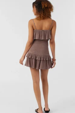Women O’Neill Dresses<CONSTANCE SMOCKED DRESS