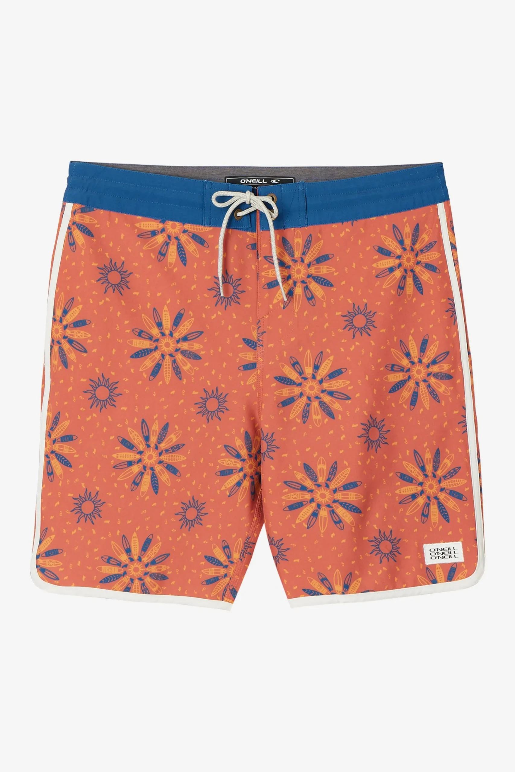 O’Neill Side Pockets<CRUZER SCALLOP 18" BOARDSHORTS