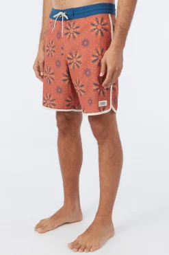 O’Neill Side Pockets<CRUZER SCALLOP 18" BOARDSHORTS